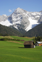 Fototapeta na wymiar Karwendel Góry
