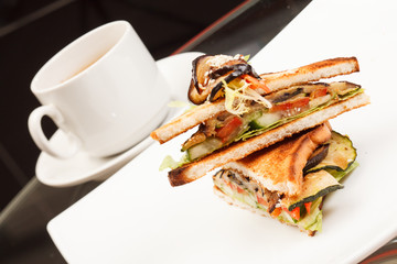 vegetarian sandwiches