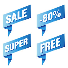 discount tags and labels.