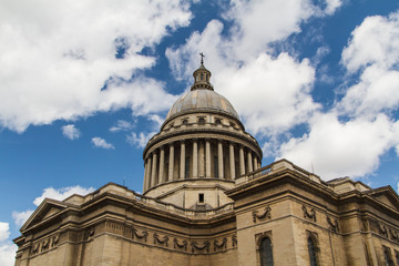 The Pantheon building in Paris