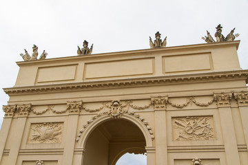 Brandenburg Gate from Potsdam, Berlin, Germany