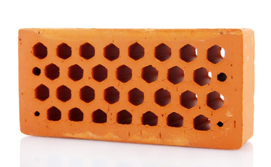 brick, isolated on white