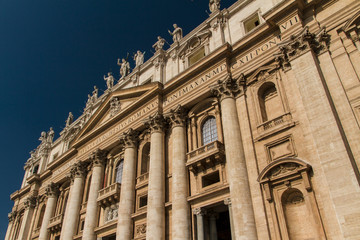 Fototapeta na wymiar Świętego Piotra, Watykan, Rzym, Włochy