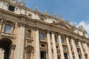 Fototapeta premium Basilica di San Pietro, Rome Italy