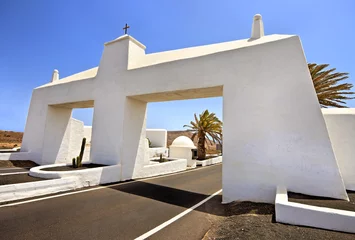Zelfklevend Fotobehang Gateway to Costa Teguise, Lanzarote © Fulcanelli