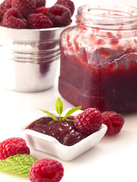 diet with raspberries