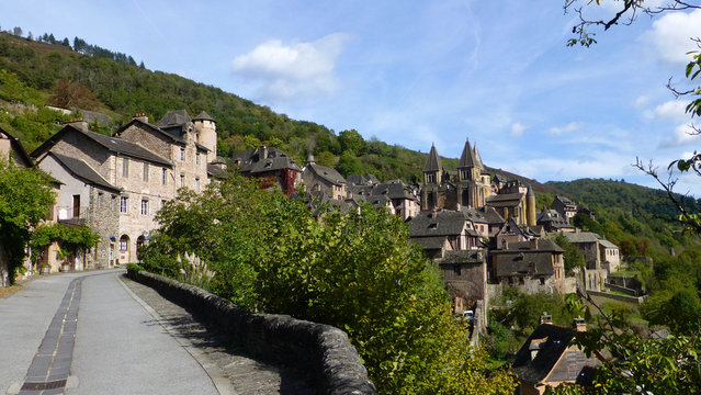 Conques, un des plus beaux villages de France
