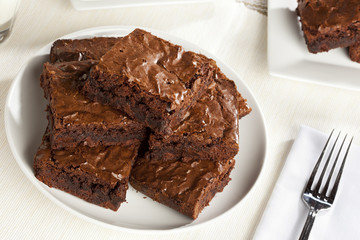 Fresh Homemade Chocolate Brownie