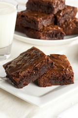 Fresh Homemade Chocolate Brownie