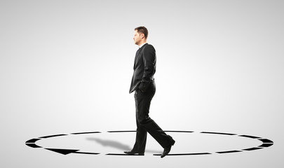 man walking
