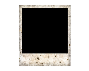 Blank photo frame