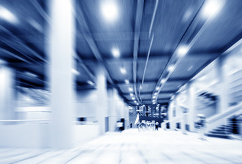 Corridor and the crowd