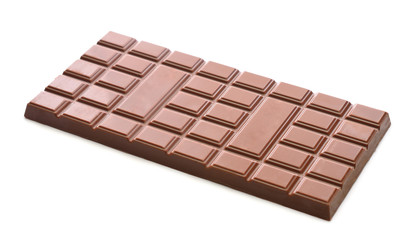 Chocolate isolated on white background