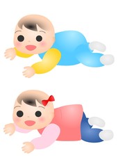 赤ちゃん　ハイハイ