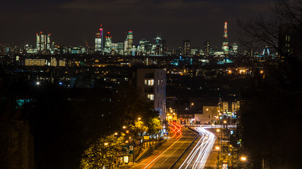 Fototapeta na wymiar London by Night