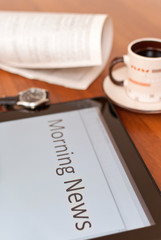 Время утренних новостей