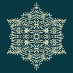 Design snowflake