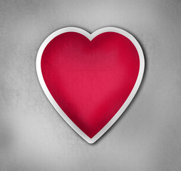 Valentine's day greeting card template