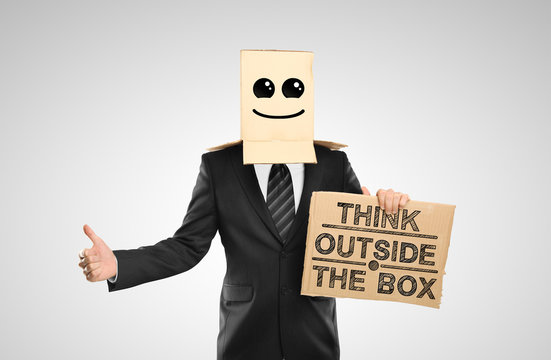 happy box on head