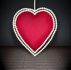 Valentine's day greeting card template