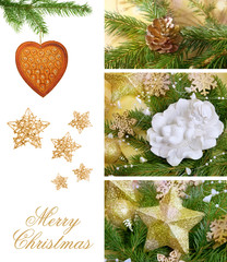 Christmas decorations - obrazy, fototapety, plakaty