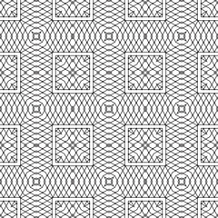 Vector seamless guilloche background