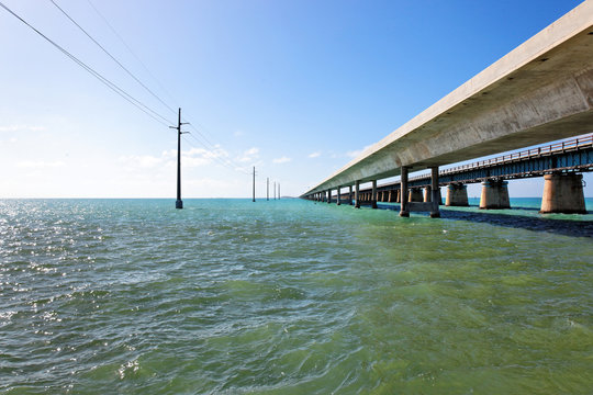 Seven Mile Bridge, Florida Keys, Florida, USA