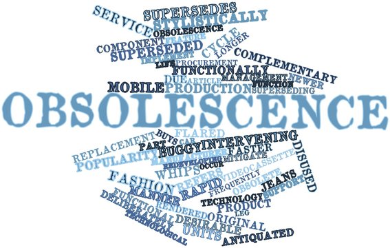 Word cloud for Obsolescence