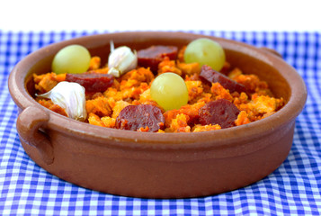 Migas spanish dish