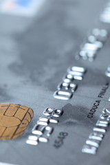 Macro shoot of a credit card. Perfect for background use