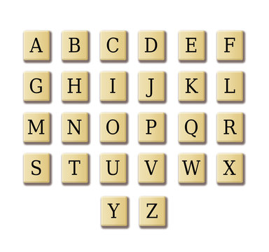 crossword design alphabet