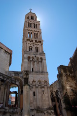 Fototapeta na wymiar Split - Pałac Dioklecjana, Campanile