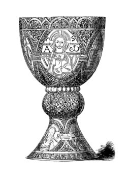 Medieval Ciborium - Ciboire - ca. 10th century