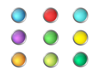 different color-buttons