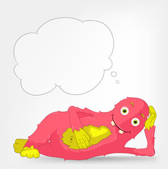 Funny Monster. Relaxation