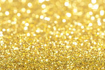 Holiday yellow shiny background