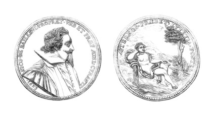 Medal - 17th century © Erica Guilane-Nachez