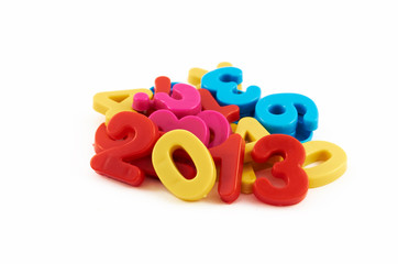 Fototapeta premium Toy figures