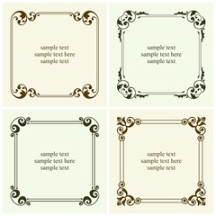 Decorative text frames