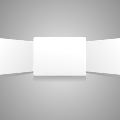 3D carrousel 2 (white & grey)