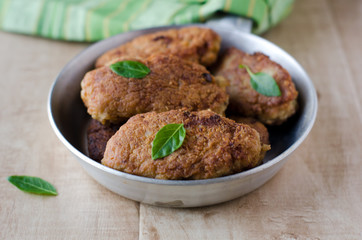 Pork Cutlets, home-made