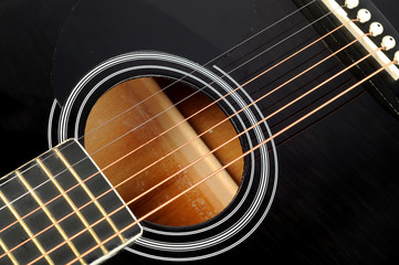Obraz premium Classic guitar details