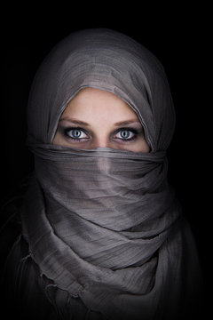 Portrait einer orientalischen Frau