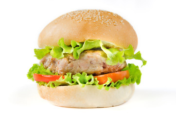 large burger