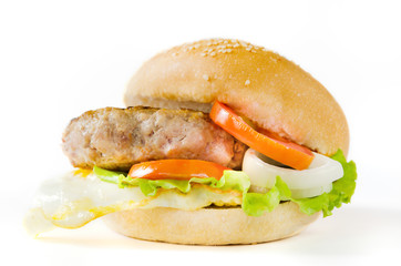 fast food burger