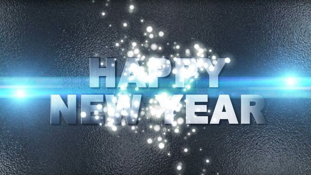 Countdown and Happy New Year Text - HD1080