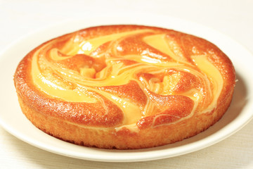 Cream cheese sponge cake