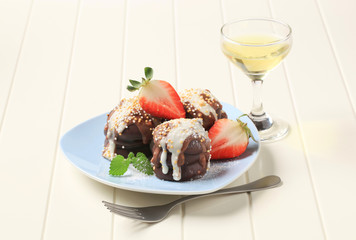 Chocolate teacakes