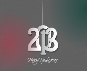 Happy New year 2013 background. Vector illustration