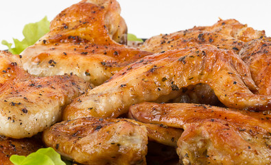 Roasted chicken wings